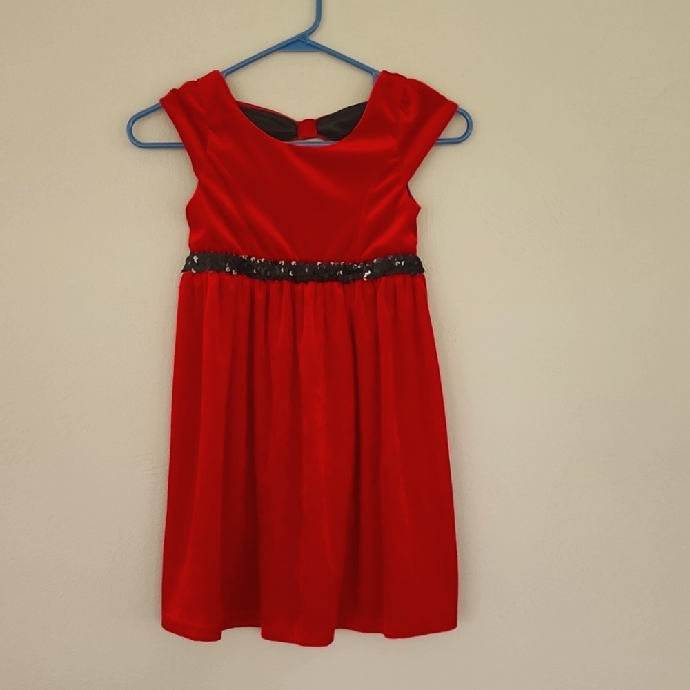 Red Velvet Dress by George
